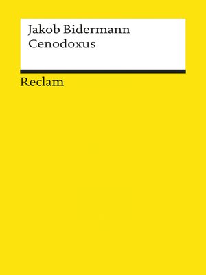 cover image of Cenodoxus